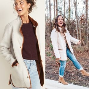 Faux Sherpa coat